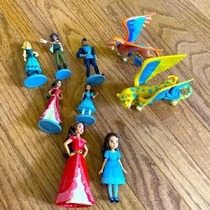 Disney ELENA of AVALOR Figure Set 10 pieces